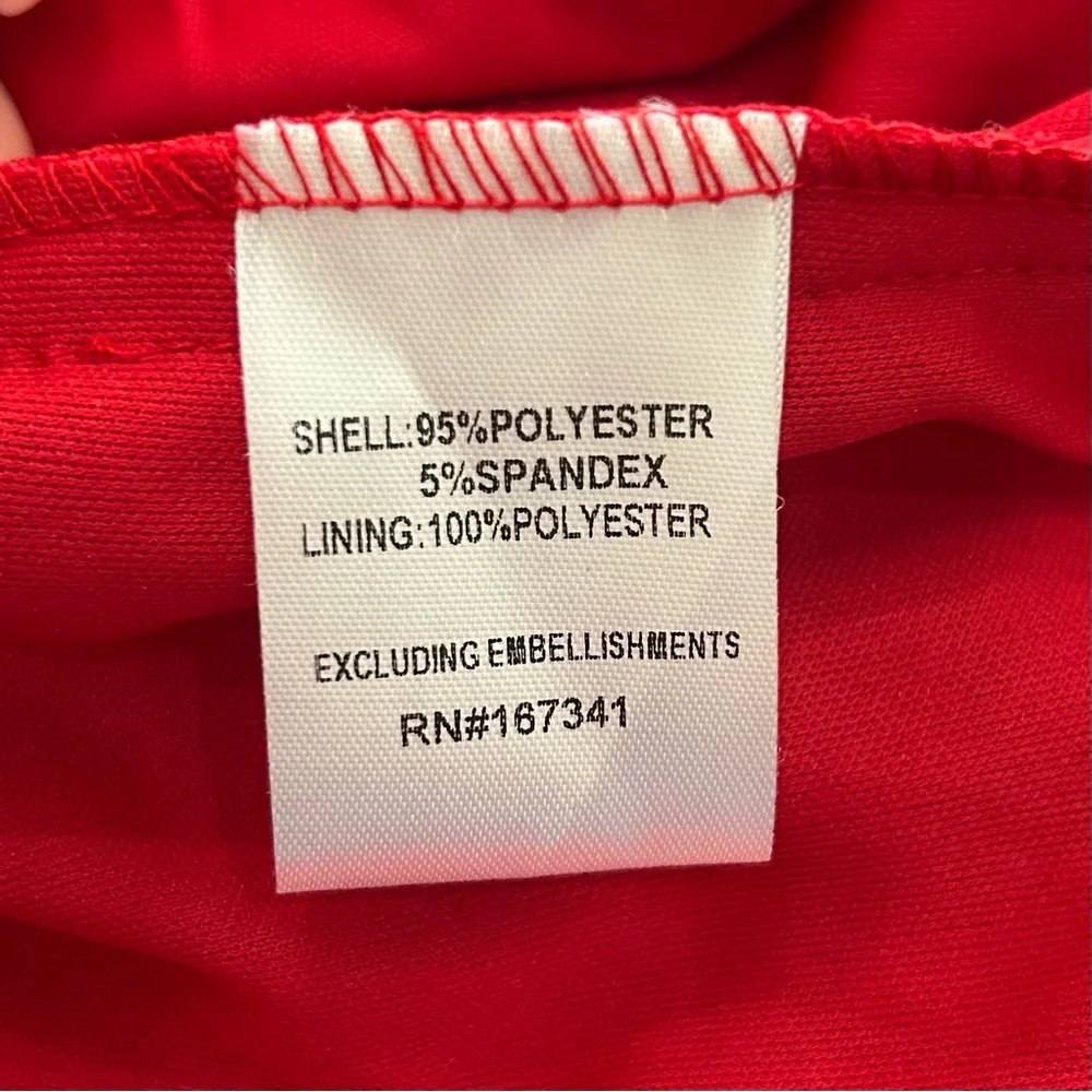 Hello Molly Red Mini Dress - Picture 12 of 12